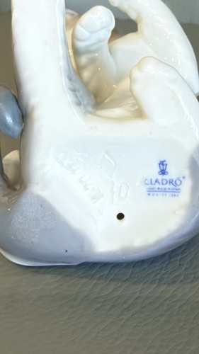 Lladro cat and mouse with - with, pink