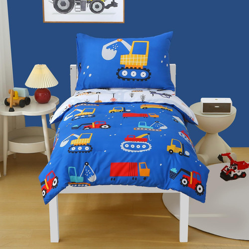 Blue car truck tractor - blue,