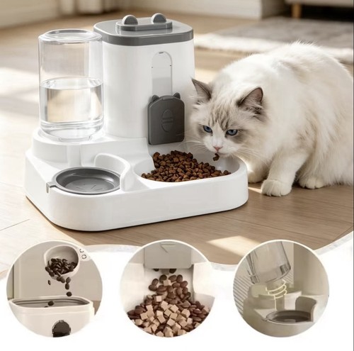 Automatic cat dog feeder water - cat,