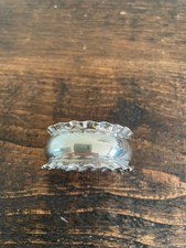HALLMARKED SILVER NAPKIN RING