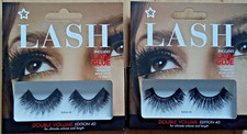 LASH False Eye Lashes Double Volume Edition 40 Includes Glue Volume + Length X 2