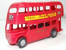 TRIANG MINIC PUSH & GO DOUBLE DECKER BUS (386)
