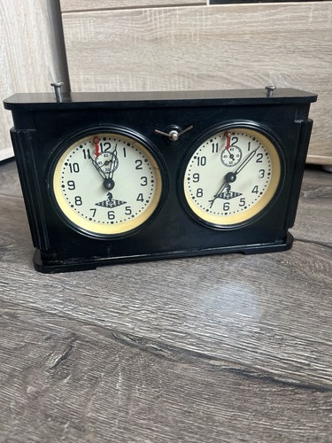 Vintage ussr chess clock from - clock,,