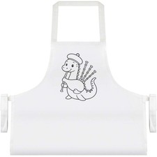 'Nessie Playing Bagpipes' Unisex Cooking Apron (AP00087781)