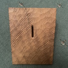 Mouseman Oak Money Box Wedge