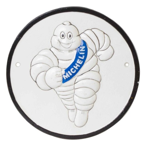 Michelin tyres cast iron wall - michelin,