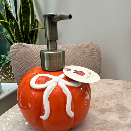 Harriet ceramic pumpkin - ceramic, soap