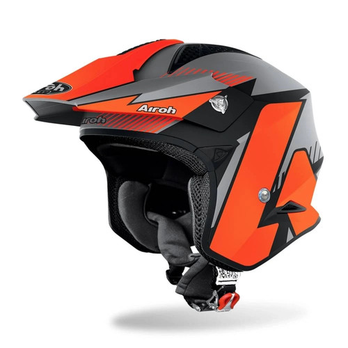 Airoh trr pure orange - trr, matt