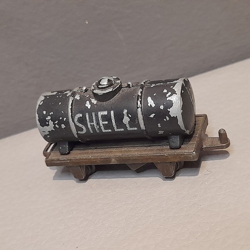 Vintage railway shell tanker - vintage,