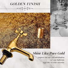 Polished Gold Basin Pillar