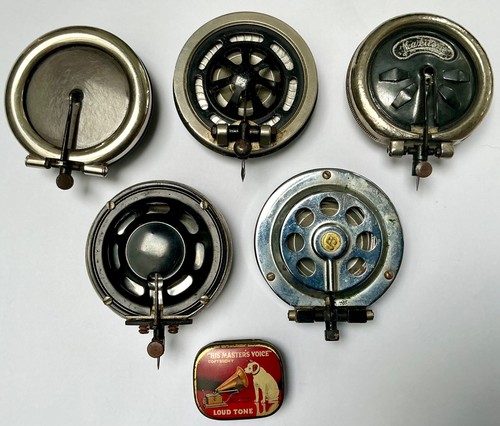 Gramophone soundboxes - 5, x
