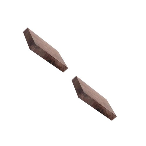 2pcs walnut veneer sheets - 2pcs,