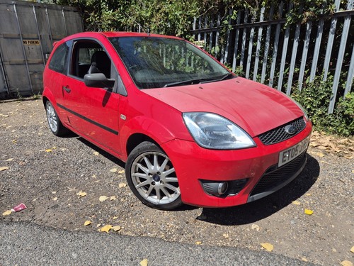 Ford fiesta mk6 red - mk6, 1.6