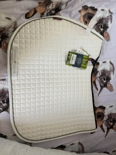 Mieux white saddle - white, pad