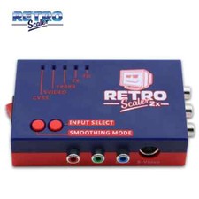 Retro Game Upscaler PS2 N64 NES SNES RetroScaler 2x AV, RCA or S-Video to HDMI