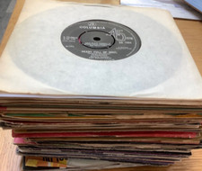 20 x  1960s  7 inch vinyl JOB LOT.  Great selection. Boxed. GREAT GIFT..