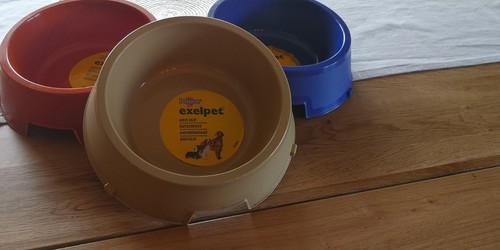 Excel pet plastic dog bowls - excel,