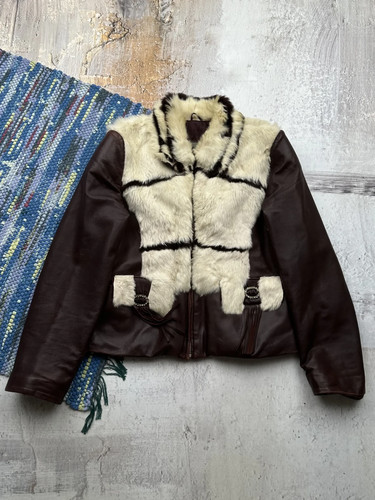Vintage brown real leather - vintage,