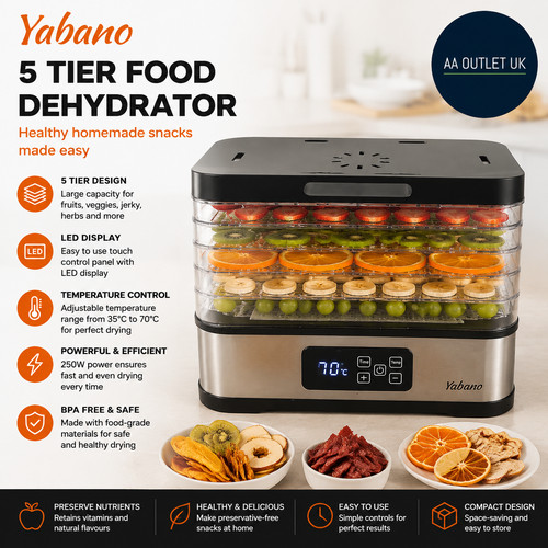 Tier food dehydrator yabano - food,