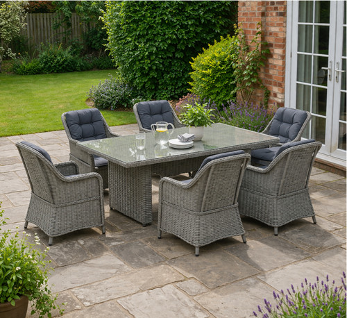 Garden dining set - dining, large