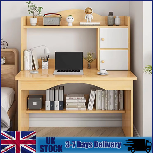 New wooden office desk - wooden, with