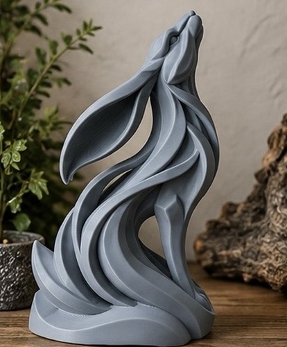 Sleek moongazing hare modern - sleek,