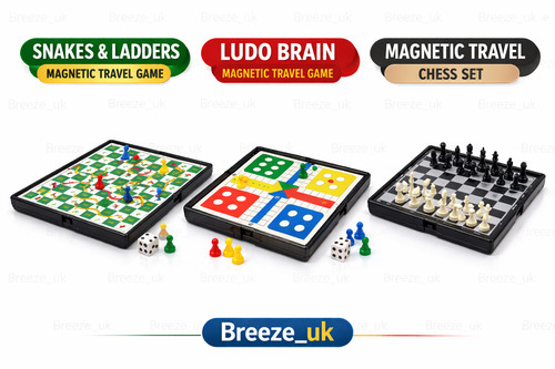 Magnetic ludo snakes - ludo,