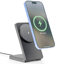 MagSafe Charger Stand Dock Fast Wireless Charging Holder for iPhone 16 17 Pro