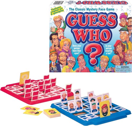 Guess who board game - guess, family