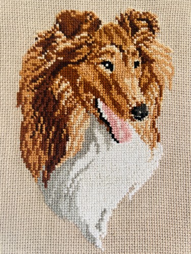 Vtg cross stitch - cross,