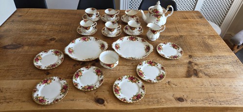 Royal albert old country - old, roses
