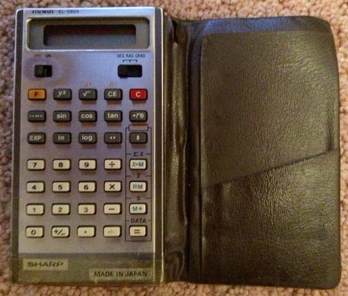 Sharp 5805 scientific - sharp, el-5805