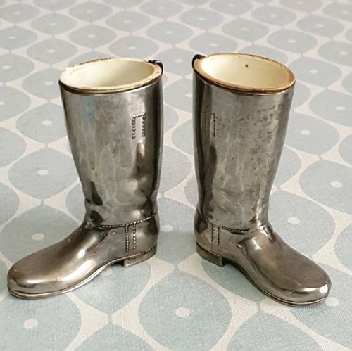 Pair vintage grenadier silver - vintage,