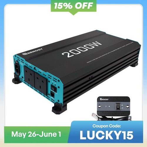 Renogy 2000w solar inverter - renogy,
