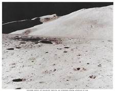 NASA APOLLO 15  Photo Lunar