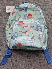Cath Kidston Kids Green Dinosaurs Mini Backpack Boys/Girls Nursery or School Bag