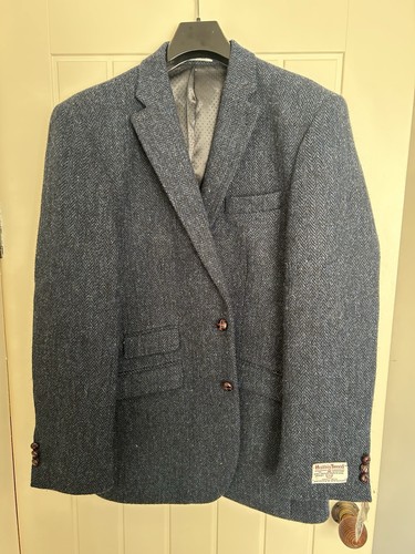 Blue harris tweed benbecula - harris,