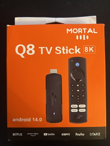 Stick android 14 - q8, tv
