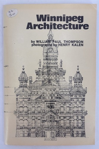 Winnipeg architecture book - winnipeg,
