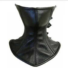 Real Leather Posture Collar BDSM Neck Corset Mouth Neck Corset over mouth Neck