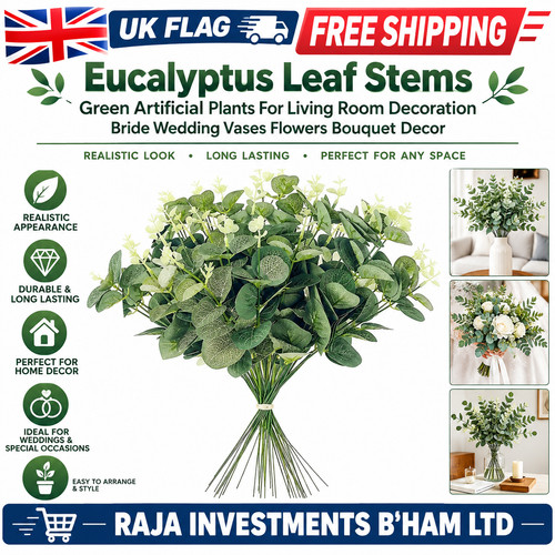 10pc artificial eucalyptus - ,
