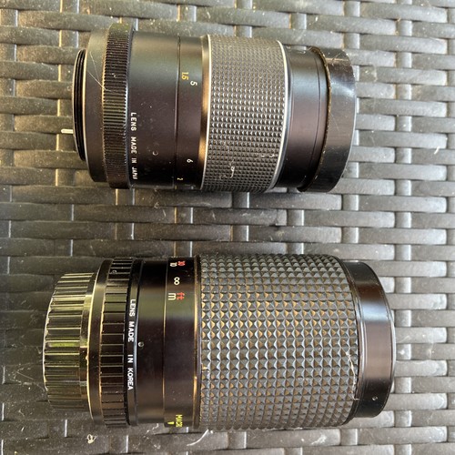 Pair vintage slr - pair, camera