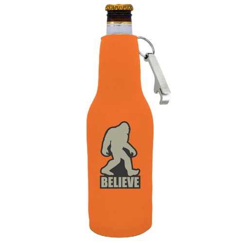 Bigfoot believe beer bottle - bigfoot,