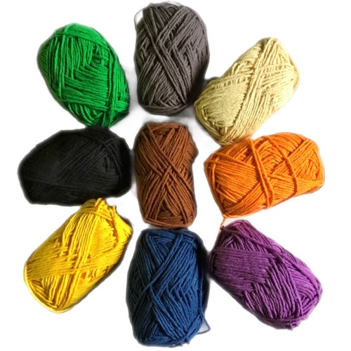Balls 100 cotton amigurumi - 9x, 100%
