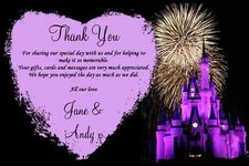 Disney Castle Fireworks