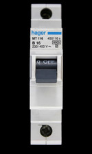HAGER 16 AMP CURVE B 6kA MCB