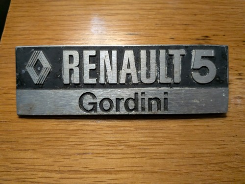 Renault gordini rear tail - renault,