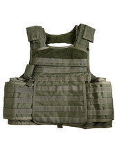 UKSF - MSA Paraclete RMV - Body Armour Vest Cover - Size Large - Olive