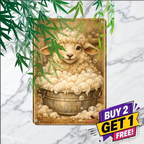 Whimsical sheep bath soap - whimsical, foam