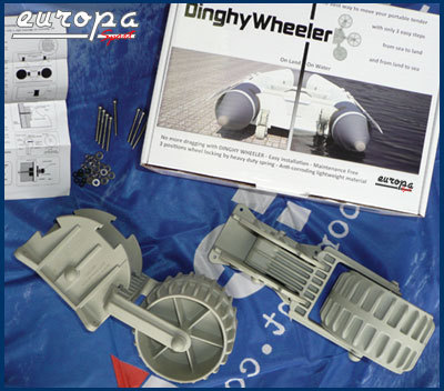 New dinghy plastic launching - new,
